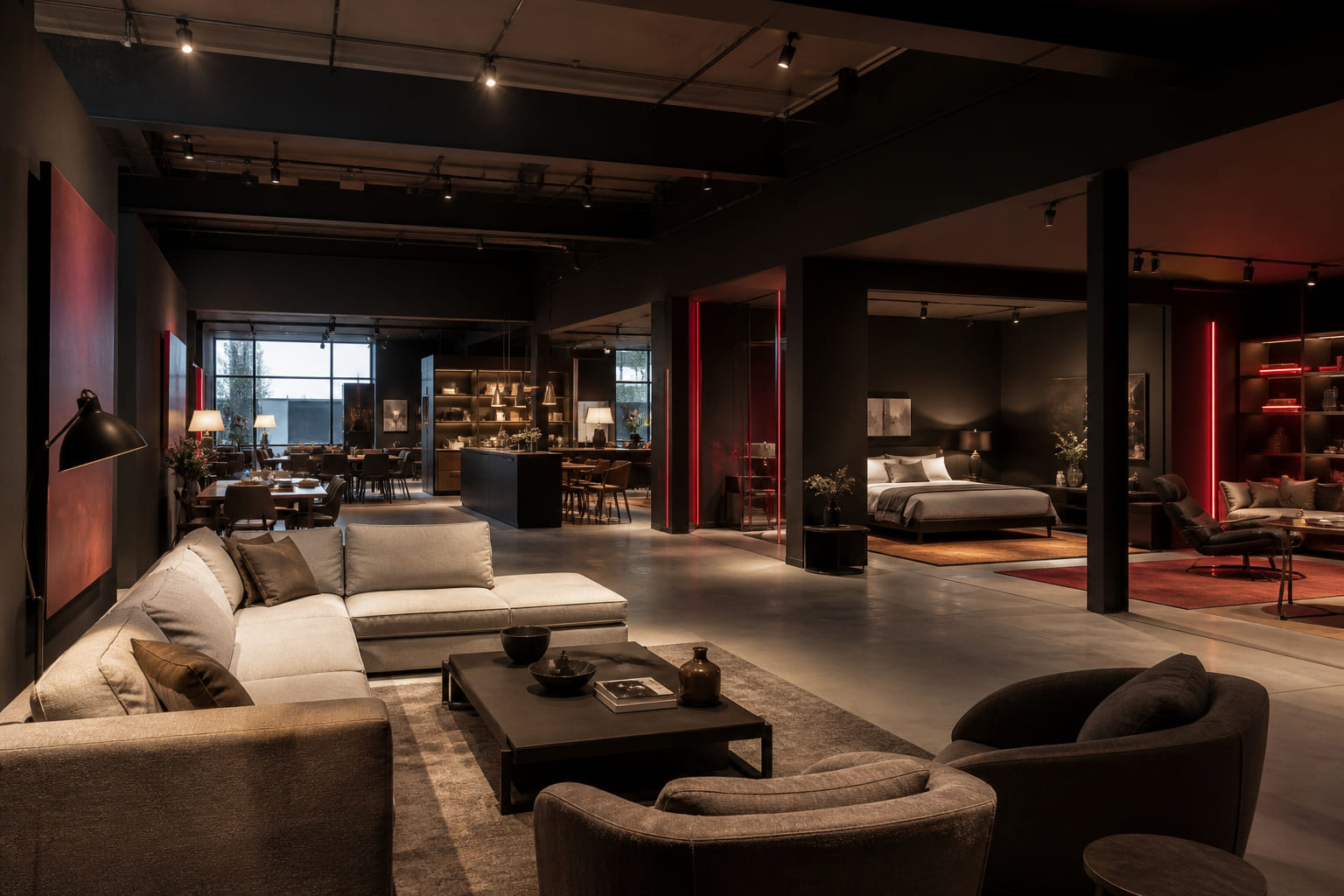 Gallery of curated interior design environments by Noryx ApS